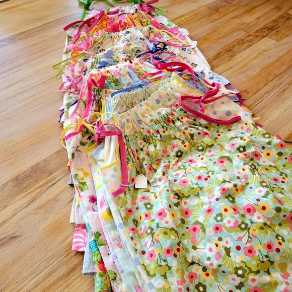 Kids Handmade boho patch Dress  Available Hand-sewn High Quality - Picture 2 of 11
